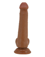 Pretty Love – Tallen – Realistischer Dildo mit gleitender Haut, 22 cm - Braun