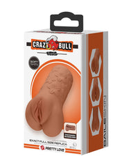 Crazy Bull - Scarlet - Männlicher Masturbator - Braun