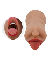 4: Crazy Bull - Sarah - Premium Dual Channel Masturbatur für Männer - Braun