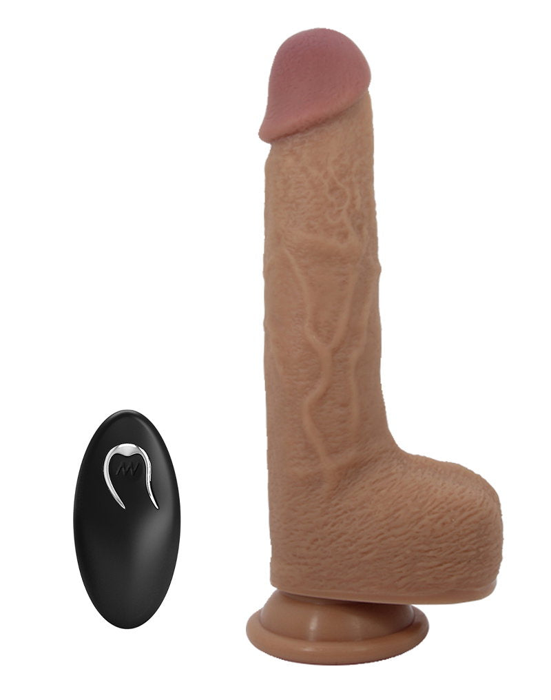 Pretty Love - Tommy - Thrusting Lebensechte Skin Vibrator - Hellbraun