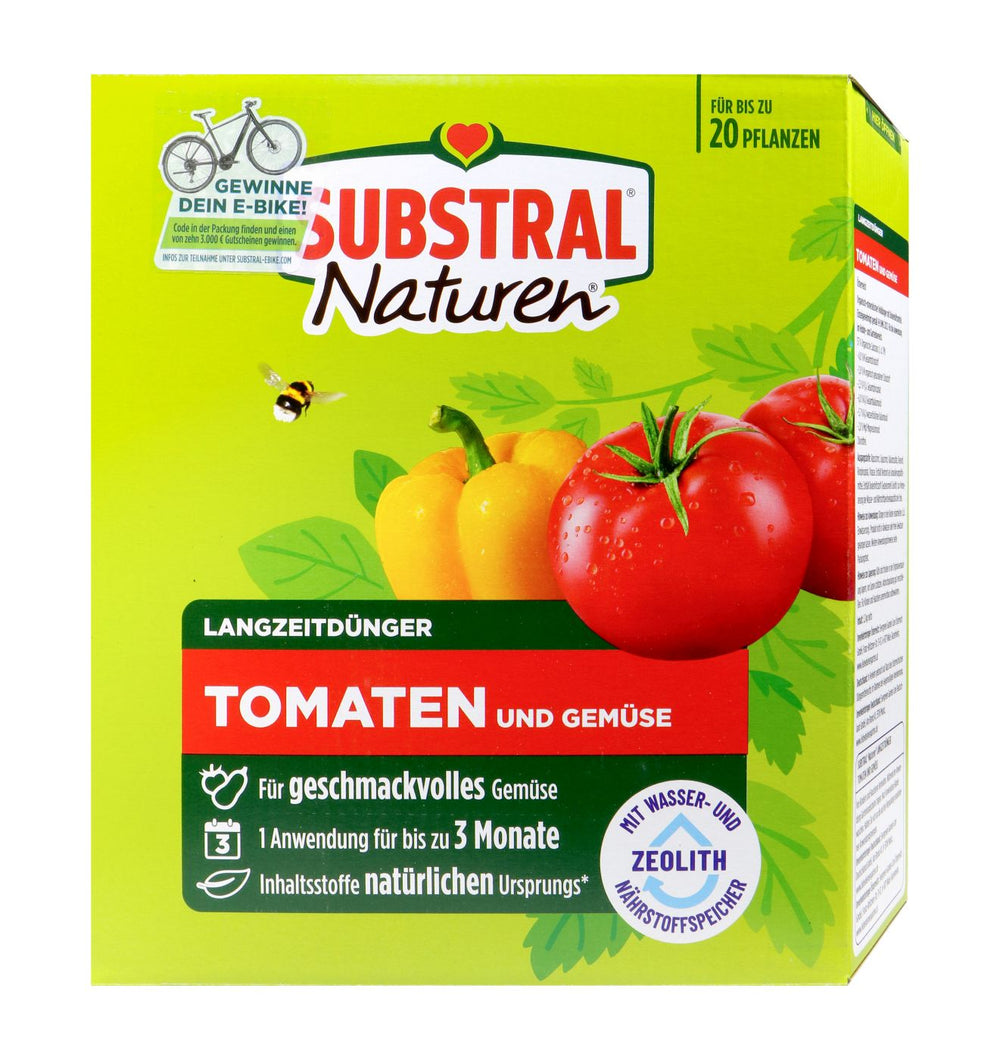 Substral Naturen Langzeitdünger Tomaten + Gemüse, 1,2 kg