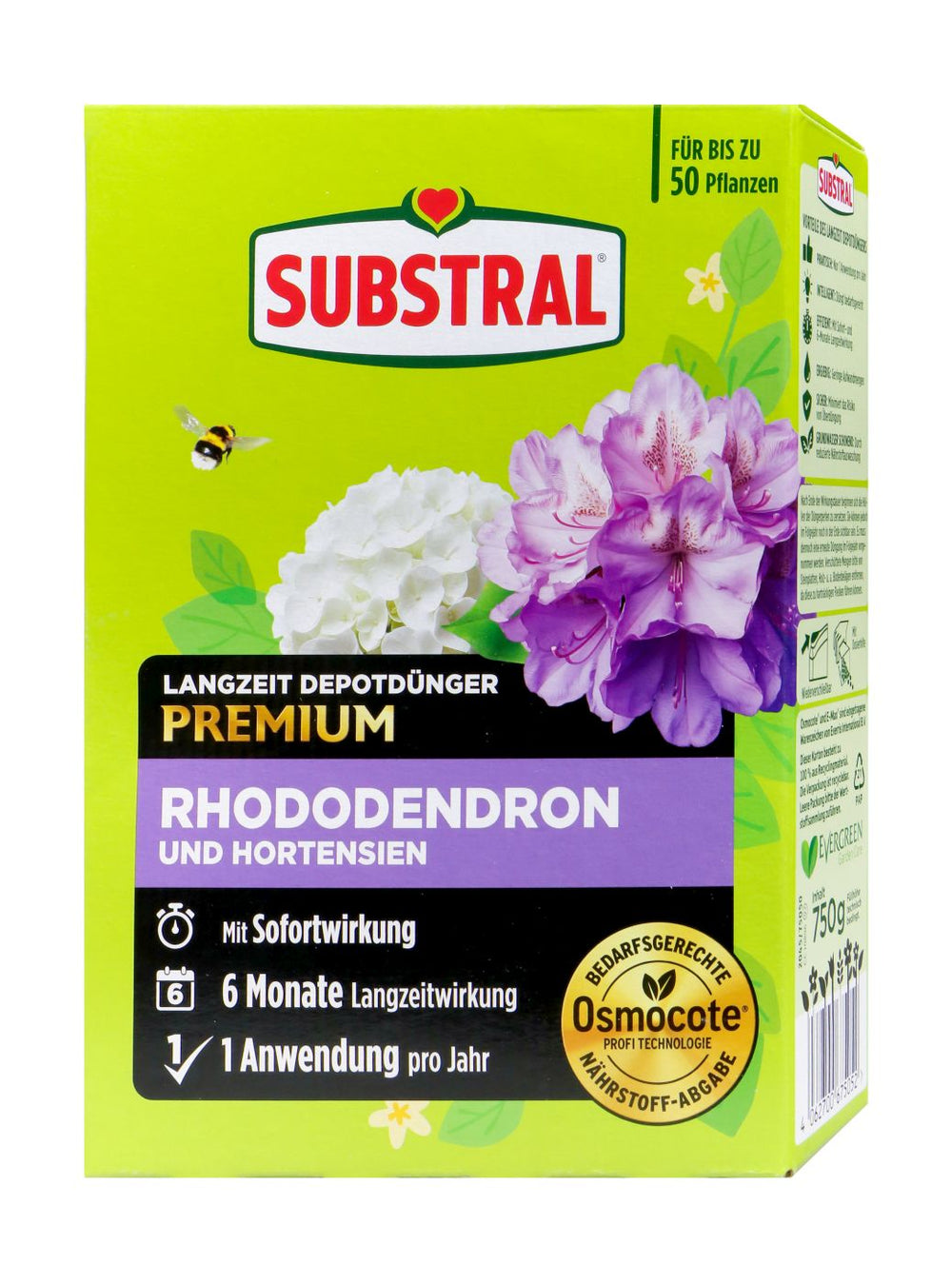Substral Langzeitdünger Depotdünger Rhododendron + Hortens., 750 g