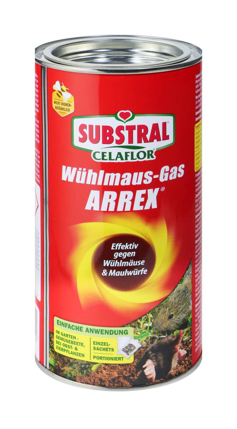 Substral Celaflor Arrex Wühlmausgas, 250 g