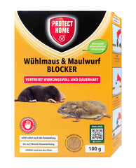 Protect Home Wühlmaus und Maulwurf Blocker, 100 g