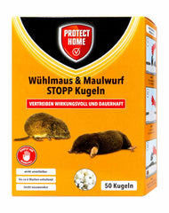 Protect Home Wühlmaus und Maulwurf Stopp Kugeln, 50 er