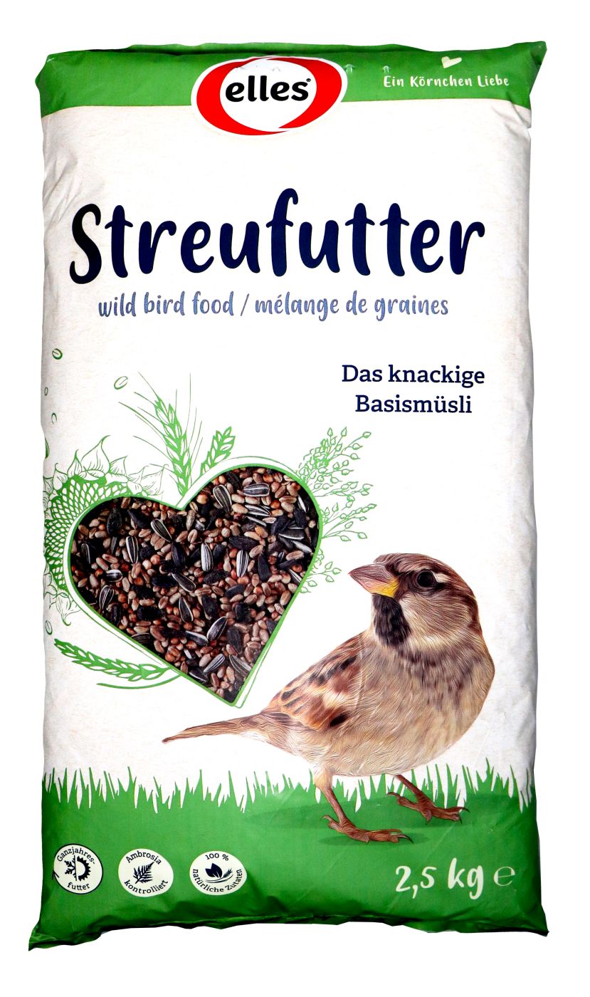 Winterstreufutter ohne Weizen Elles, 2,5 kg