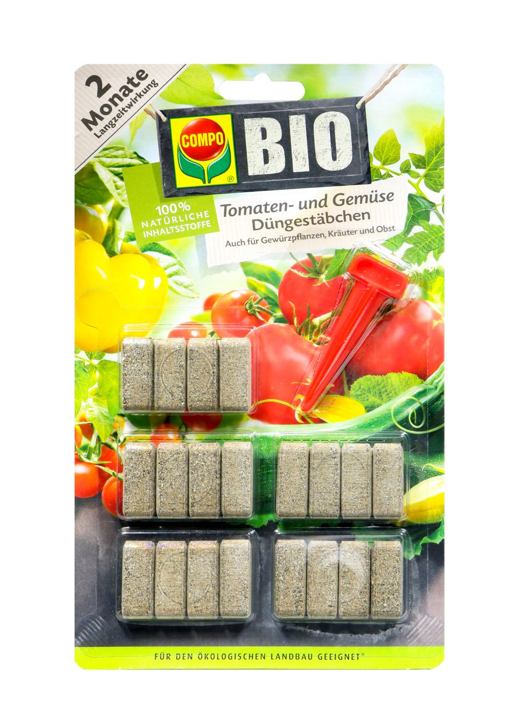 Compo Bio Tomaten & Gemüse Stäbchen, 20 er