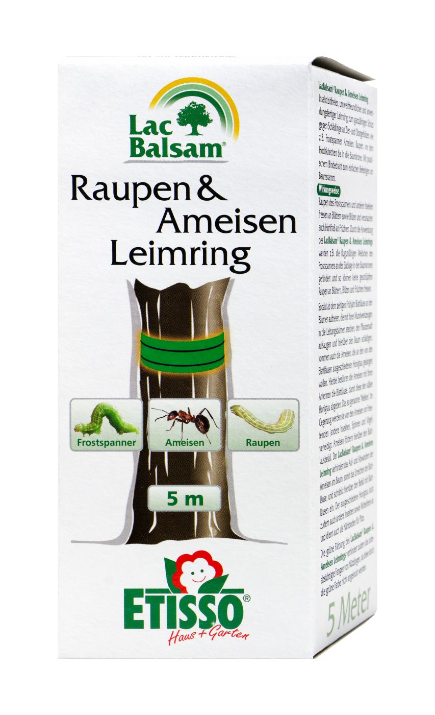 Etisso Lac Balsam Raupen und Ameisen Leimring, 5 m