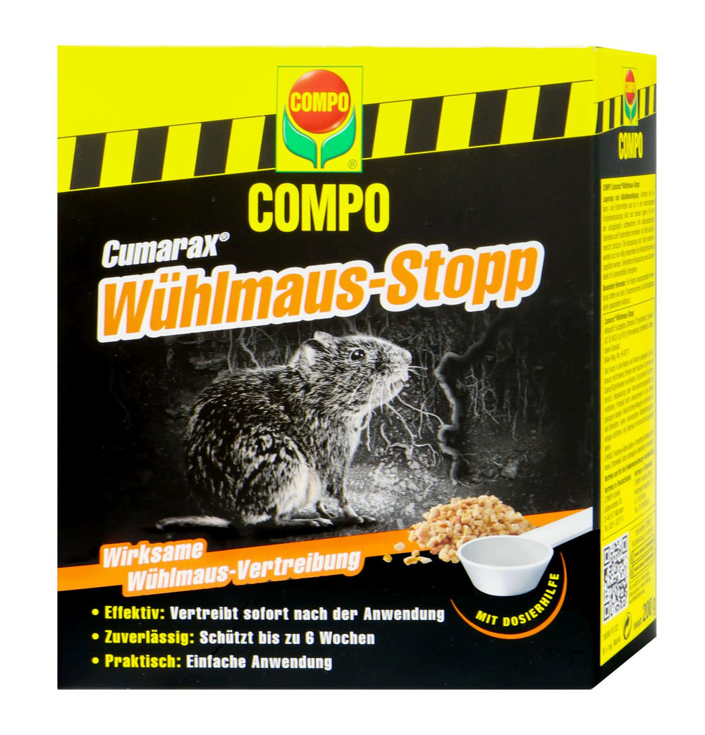 Compo Cumarax Wühlmaus-Stopp, 200 g