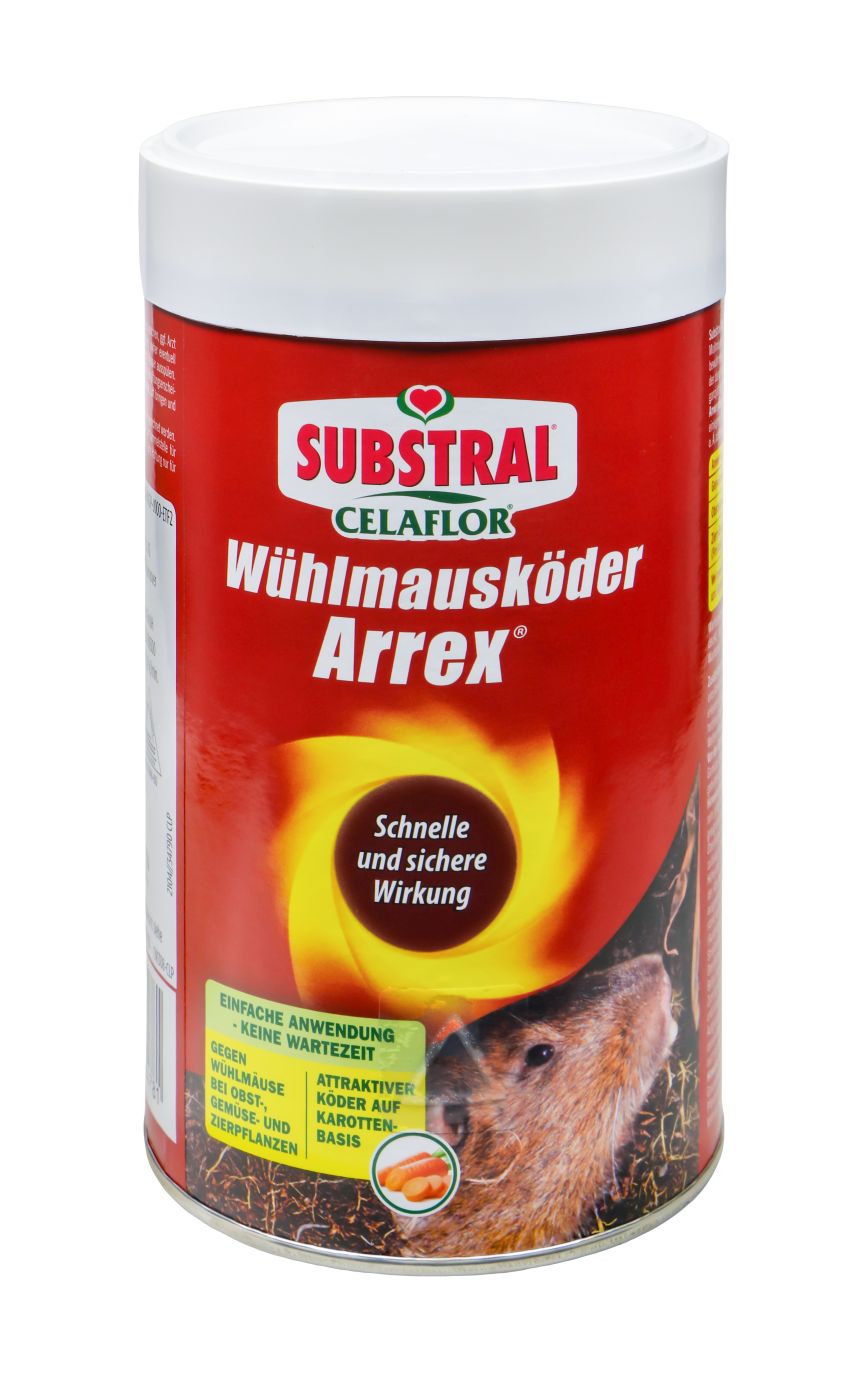 Substral Celaflor Arrex Wühlmausköder, 250 g