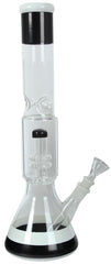 Glasbong Premium black'n'white, clear 40cm