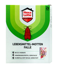 Nexa Lotte Lebensmittel-Mottenfalle, 2 er