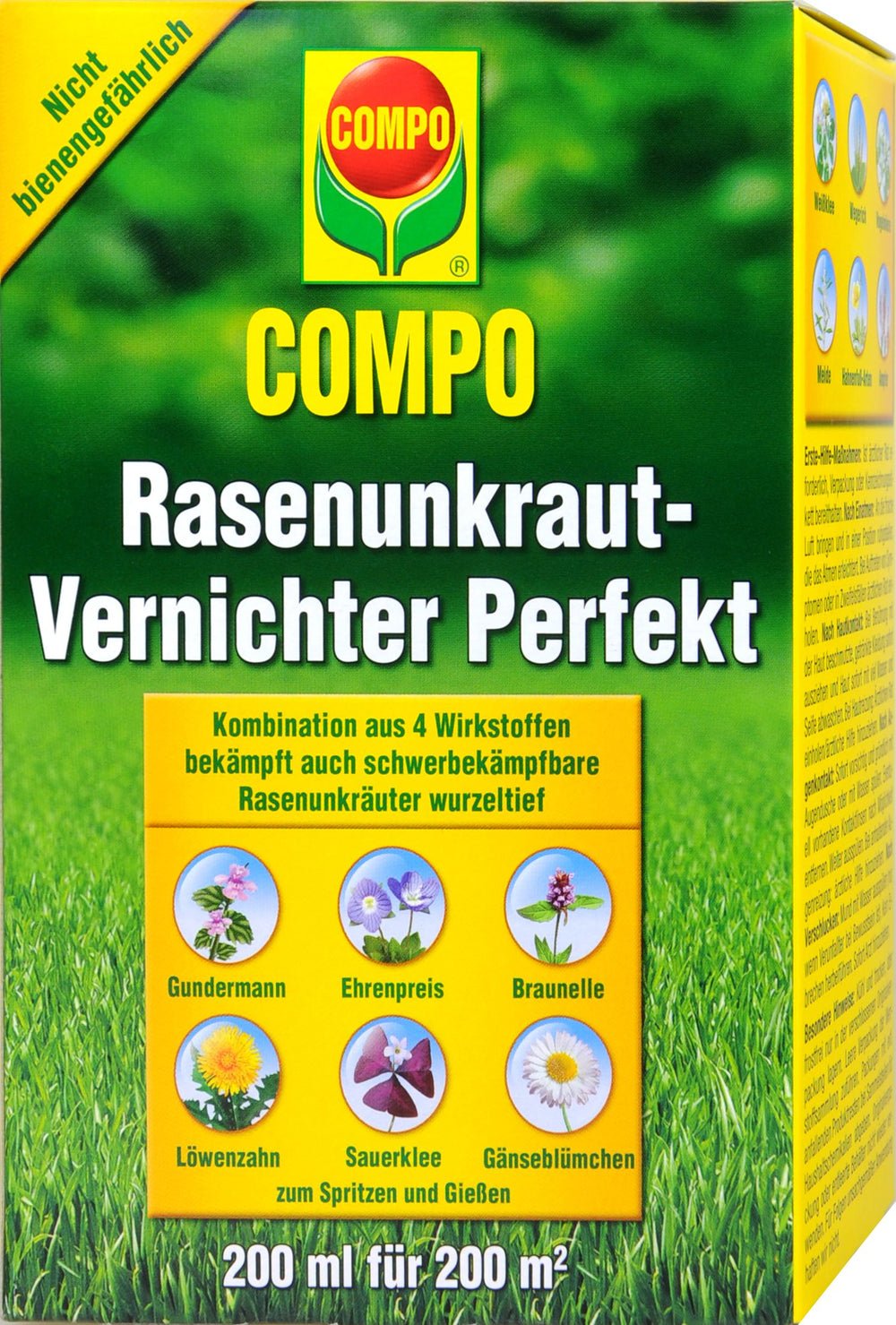 Compo Rasenunkraut-Vernichter Perfekt, 200 ml