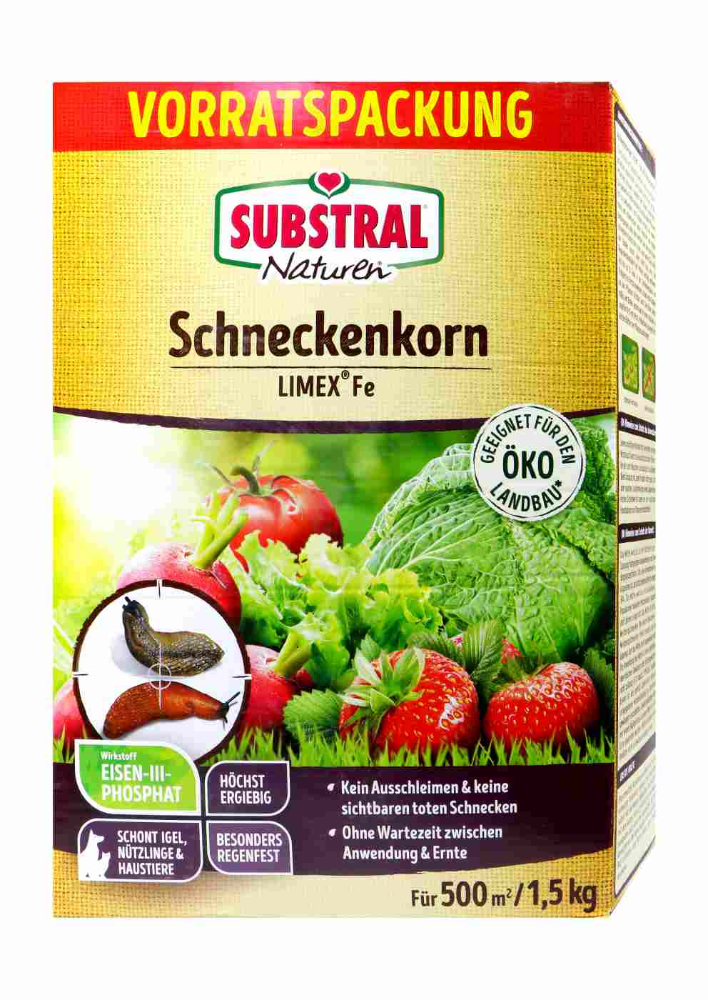 Substral Naturen Schneckenkorn Limex, 1,5 kg