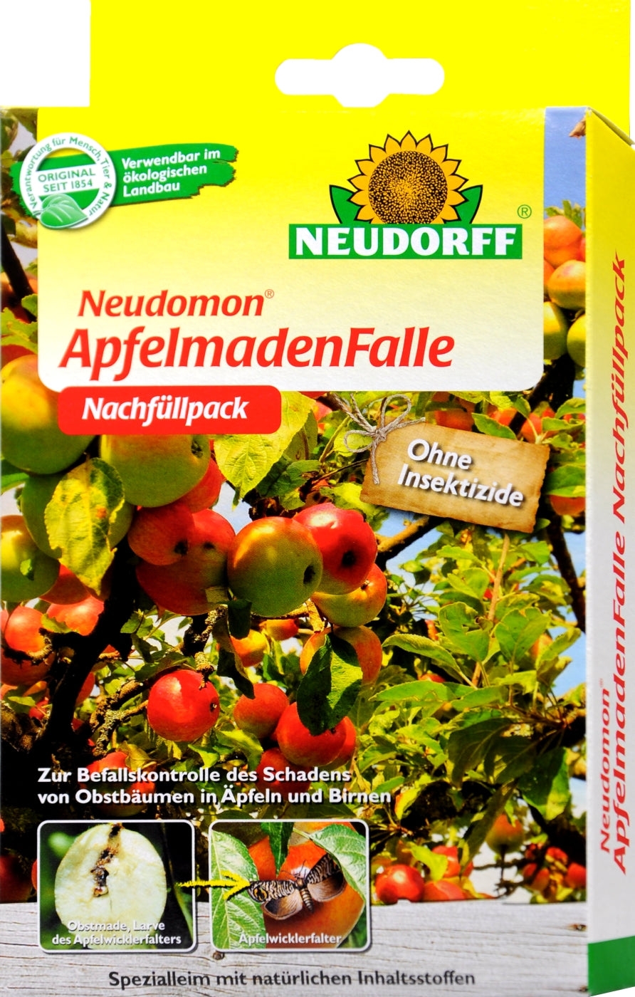 Neudomon Apfelmadenfalle Nachfüll-Set, 2 er