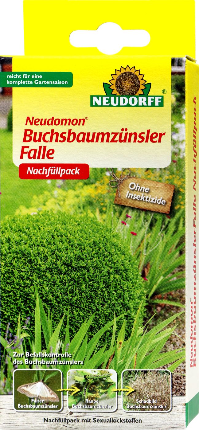 Neudomon Buchsbaumzünsler Falle Nachfüllpack, 2 er
