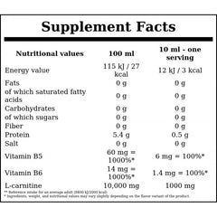 Carnitine 100000 - 1000ml - Cherry