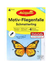 Aeroxon Motiv-Fliegenfalle Schmetterling, 4 er