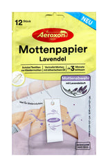 Aeroxon Mottenpapier Lavendel, 12 er