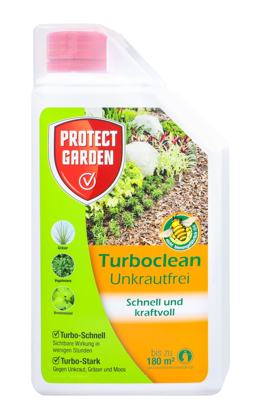 Protect Garden Turboclean Unkrautfrei Schnell und Kraftvoll, 1000 ml