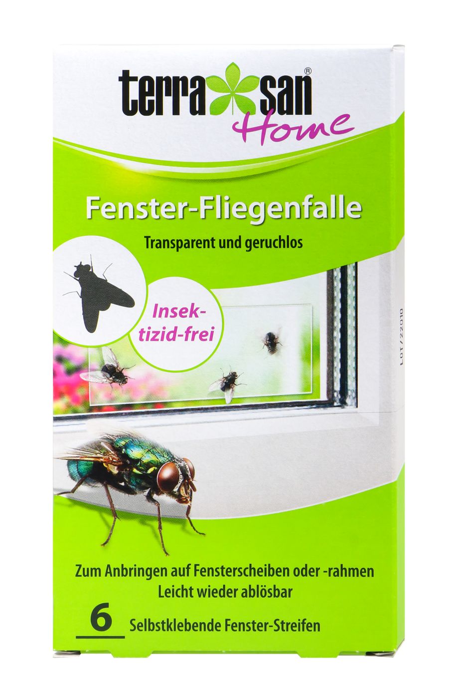 Terrasan Fensterfliegenfallen, 6 Stück