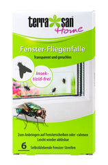 Terrasan Fensterfliegenfallen, 6 Stück