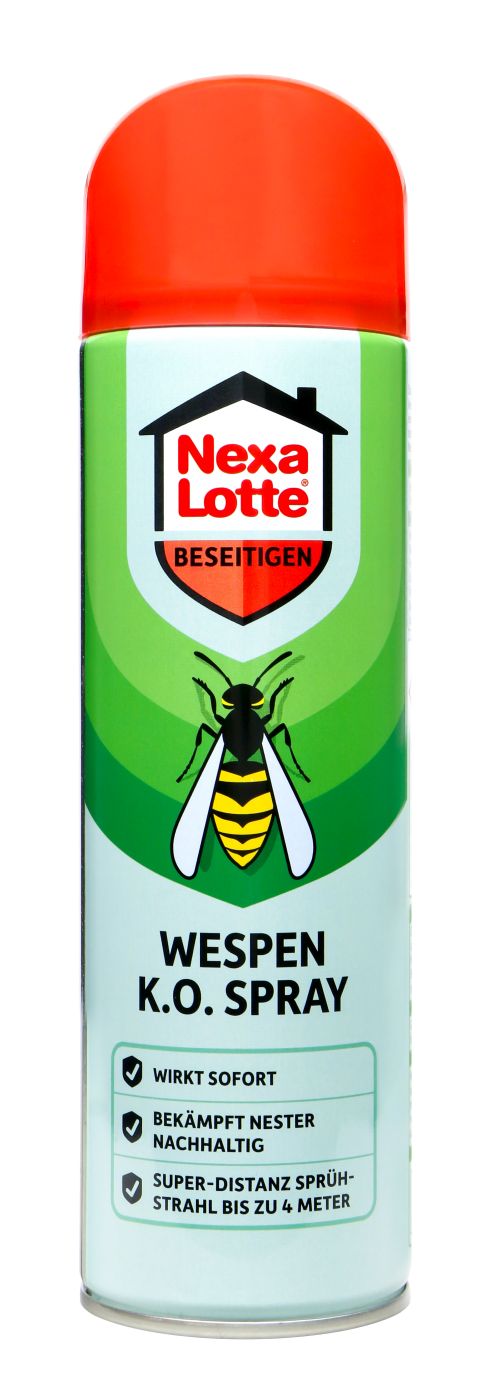 Nexa Lotte Wespen K.O.Spray gegen Wespen und Wespennester, 500 ml