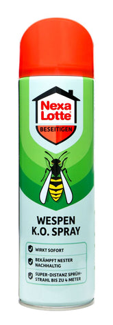 Nexa Lotte Wespen K.O.Spray gegen Wespen und Wespennester, 500 ml