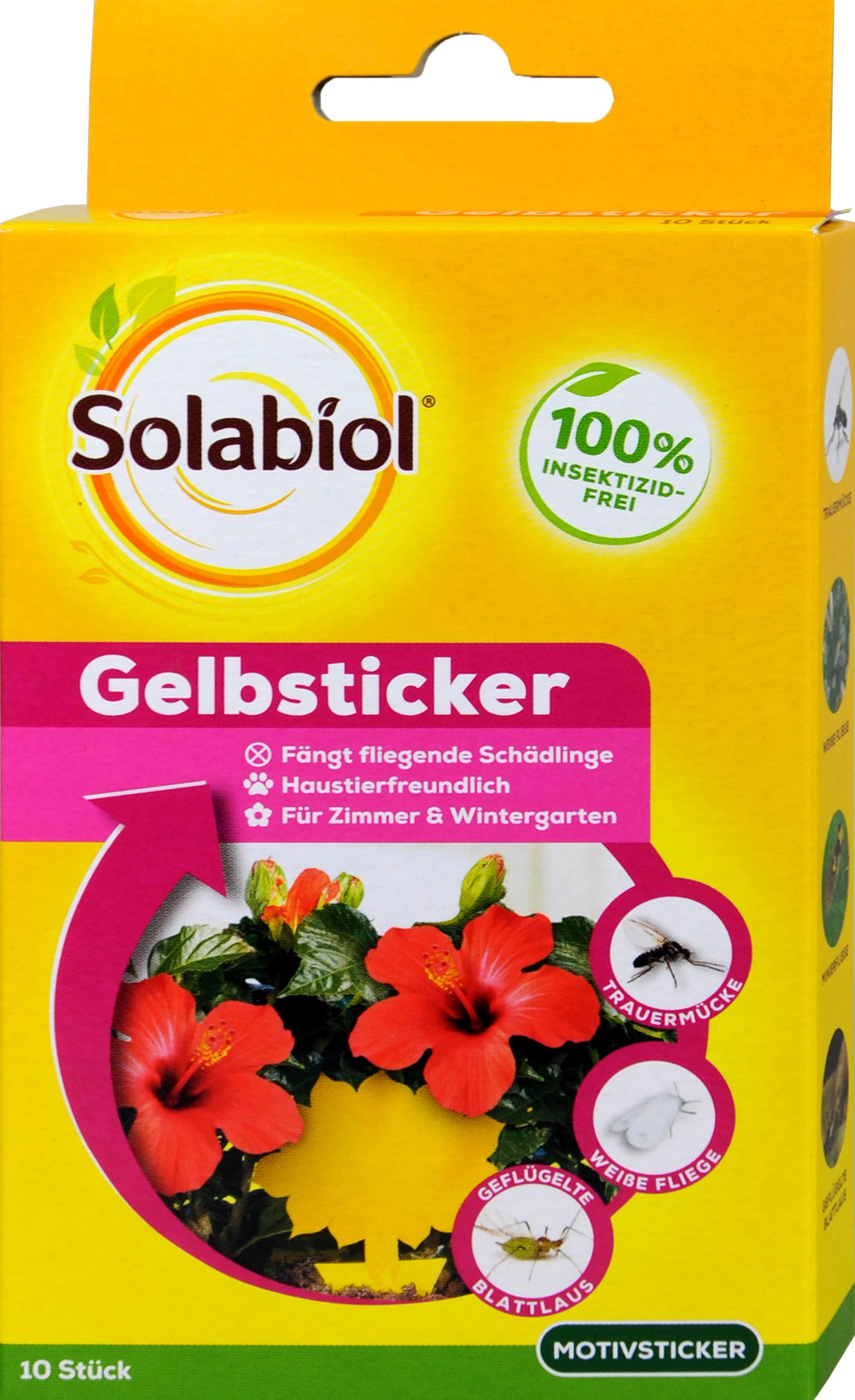 Solabiol Gelbsticker, 10 er