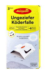 Aeroxon Ungeziefer Köderfalle, 3 er