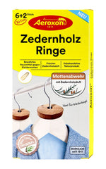 Aeroxon Zedernholzringe, 8 er
