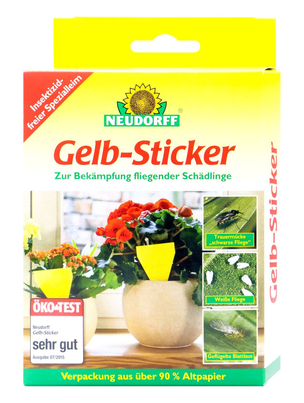 Gelb-Sticker Insektenfalle, 10 er