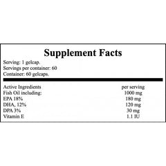 Omega 3 1000mg - 60softgels