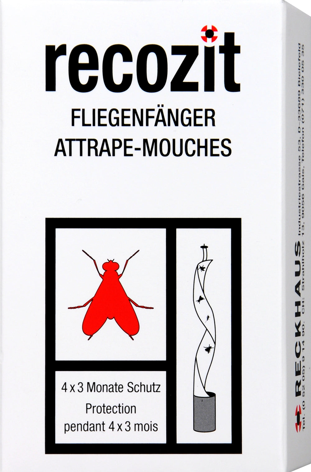 Recozit Fliegenfänger, 4 er