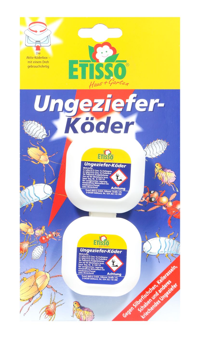 Etisso Ungeziefer-Köder Doppelpack