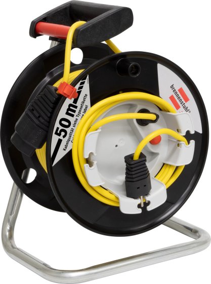 Garant G 290 Gerätekabelrolle, Kupplung T13, Stecker T12, 50m H05VV-F 3G1.5 gelb - Produktbild