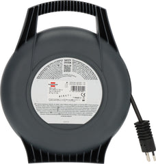 VL-X Vario-Line Kabelbox, 4-fach, schwarz/lichtgrau, Kabel 10m H05VV-F 3G1,0 *CH* - Produktansicht