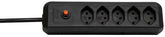 cleverLINE Steckdosenleiste 5-fach schwarz 1,5m H05VV-F 3G1,0 *CH*
- Produktbild