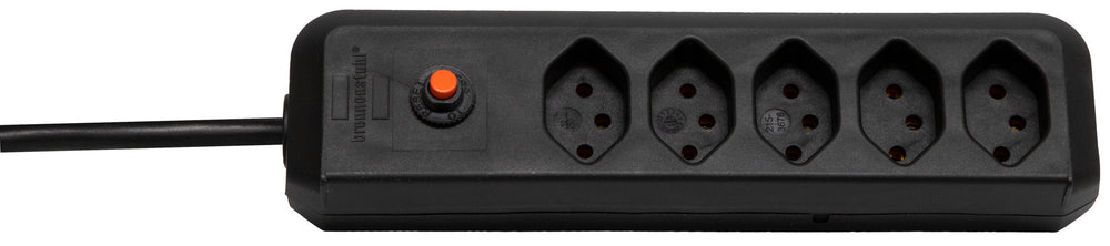cleverLINE Steckdosenleiste 5-fach schwarz 1,5m H05VV-F 3G1,0 *CH*
- Produktbild