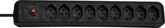 cleverLINE Steckdosenleiste 9-fach schwarz 2m H05VV-F 3G1,0 *CH*
- Produktbild