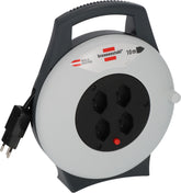 Vario Line Kabelbox 4-fach Schwarz/Lichtgrau/Schwarz 10m H05VV-F 3G1,5 *CH* - Produktbild