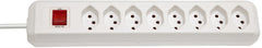 cleverLINE Steckdosenleiste 8-fach weiss 2m H05VV-F 3G1,0 mit Schalter *CH*
- Produktbild