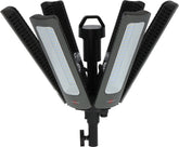 Professional 360° LED Baustrahler JF9120E, 275W, 40500lm, Kabel 6,7m H07RN-F 3G1,0 + 3,3m H05RN-F 2x1,0 *CH* - Produktbild