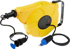 Automatic-Box Electric für Ausseneinsatz, CH Stecksystem IP55, T13 Kupplung, T13 Stecker, 20+1,5m H07RN-F 3G1,5, schwarz - Produktbild