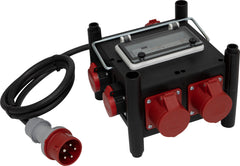 Kompakter Stromverteiler BSV 3/32 SI, 1x CEE 400/32A, 2x CEE 400V/16A, 2x T23 (IP55) *CH* - Produktbild