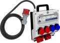 Wandstromverteiler 16A, 2x CEE 400/16A, 2x Typ T23 (IP55), 2x Typ T25 (IP55) *CH* - Produktbild