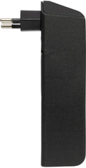 cleverLINE Abzweigstecker 3-fach schwarz mit USB Typ-A und USB Typ-C, drehbar bis 300° mit Aufhänger *CH* - Produktansicht