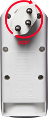cleverLINE Abzweigstecker 2+1 fach weiss, drehbar bis 300° mit Aufhänger *CH*
- Produktansicht