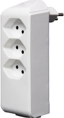 cleverLINE Abzweigstecker 3+1 fach weiss, drehbar bis 300° mit Aufhänger *CH*
- Produktbild