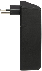cleverLINE Abzweigstecker 2-fach schwarz mit USB Typ-A und Typ-C, drehbar bis 300° ohne Aufhänger *CH* - Produktansicht